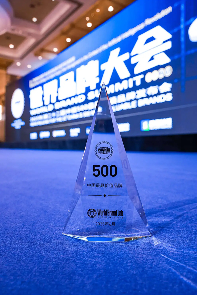 永乐高70net荣登 “中国 500 最具价值品牌”——灯塔工厂铸就前进品牌价值新高度_新闻动态_永乐高70net（官网）